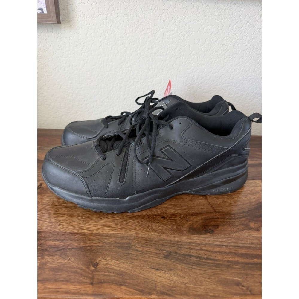 New Balance MX608AB5 Men's Slip Resistant Black Work Shoes Sneakers 17 wide NEW